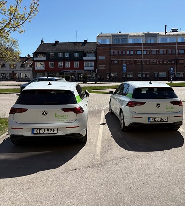 Elev under körutbildning i Ljungby